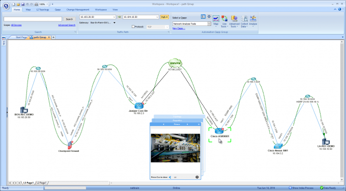logic network diagram