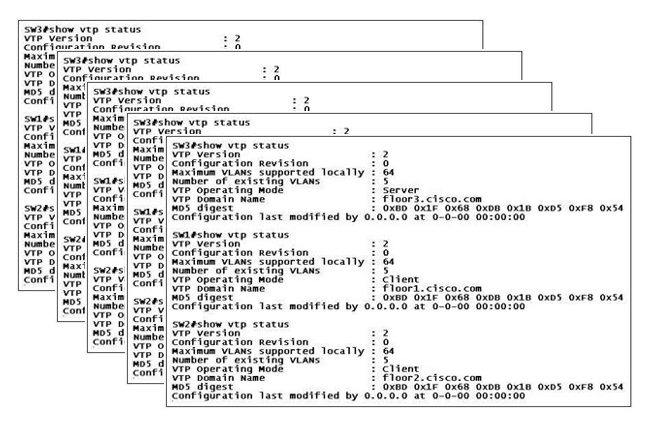 toon vtp status cli