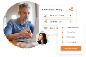 Met de juiste tool kunnen netwerkteams procedures documenteren en stamkennis vastleggen terwijl ze werken.