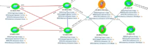 Netzwerk-Mapping-Software – Data View Template mit PRTG-Daten